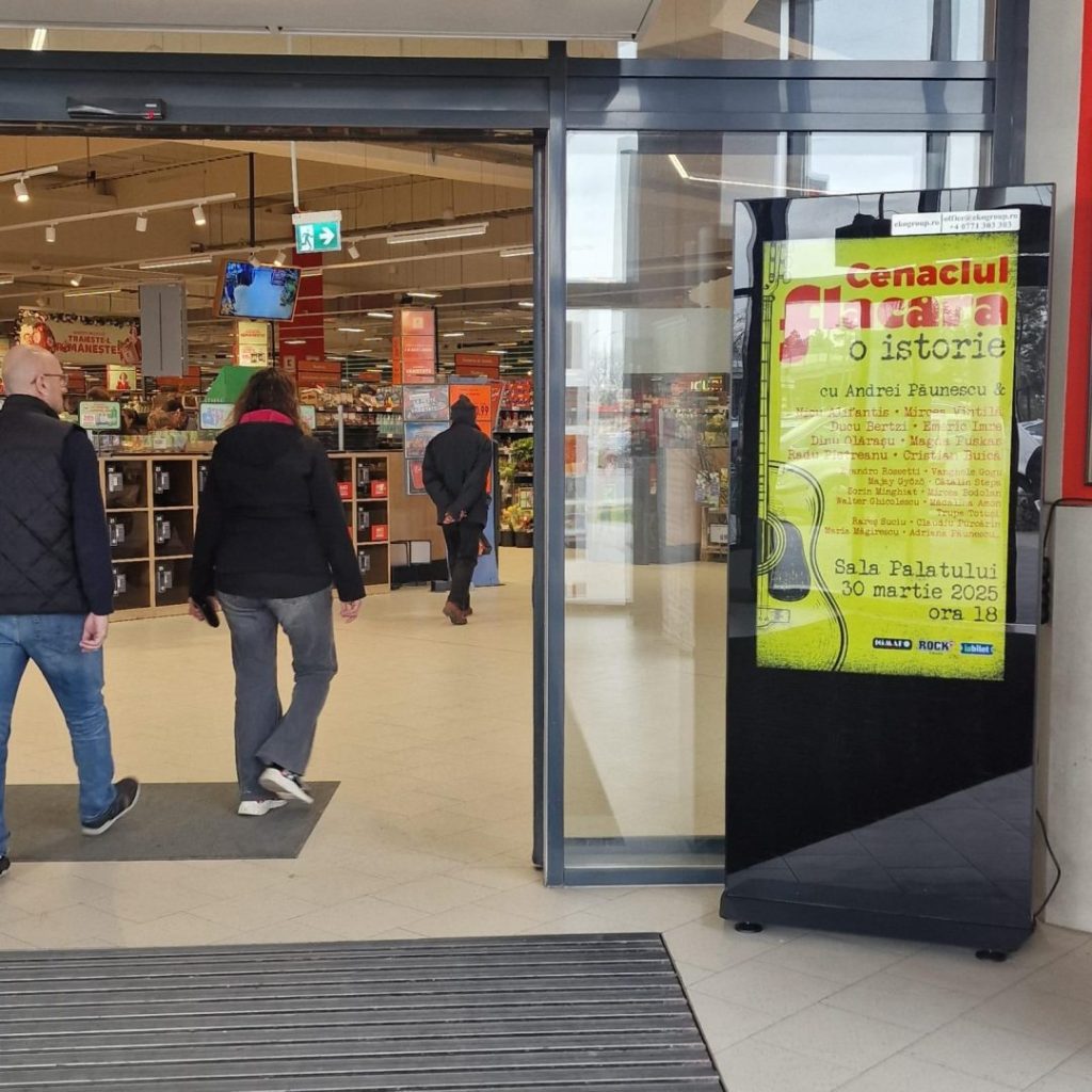 Publicitate în Locații Premium cu Rețeaua DOOH a EkoGroup